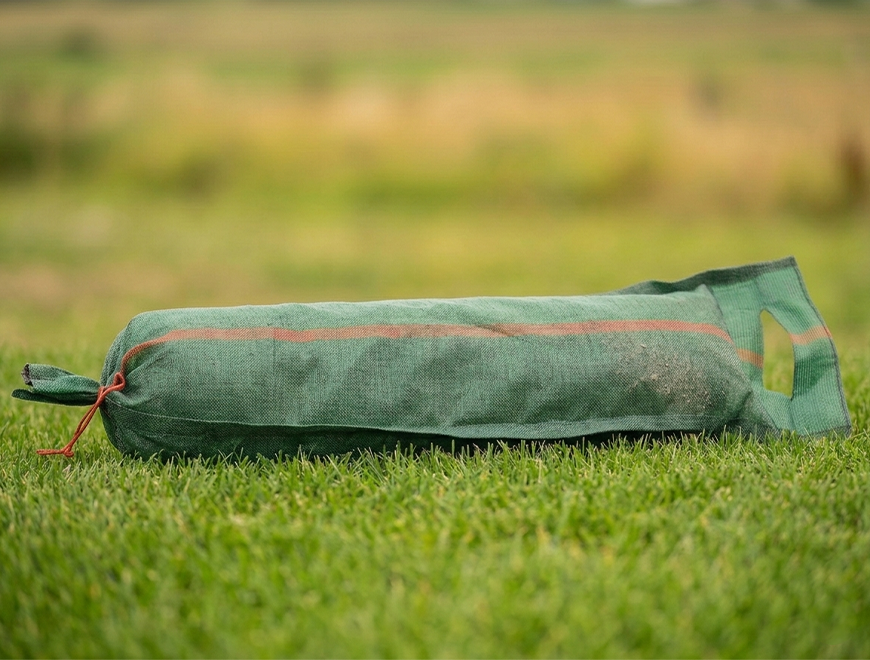 Гравійні мішечки з ручками для фіксації силосних плівок, тентів та агроволокна